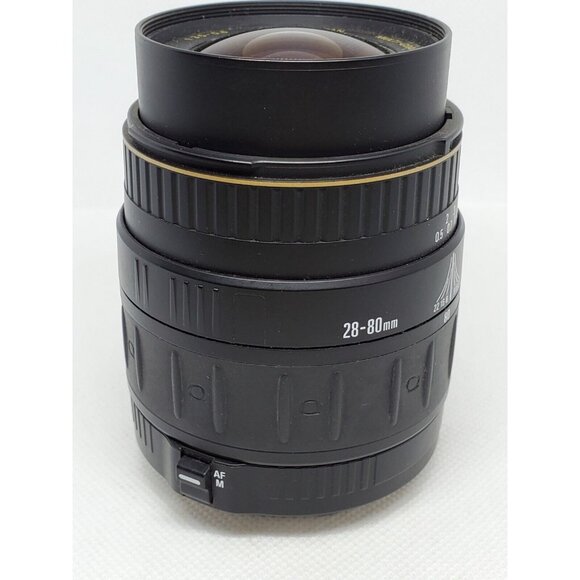 Quantaray 28-80mm f/3.5-5.6 AF Lens for Canon – Multi-Coated Vintage Japan Optic - Picture 4 of 12